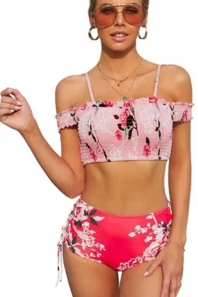 Bikini talle alto y top elástico Modia