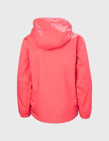 Chaqueta Helly Hansen Crew Midlayer rosa para niño y niña