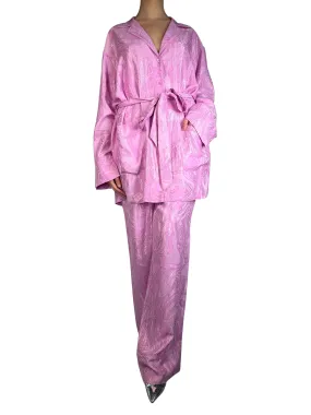 H&M Set Rosa Metalizada