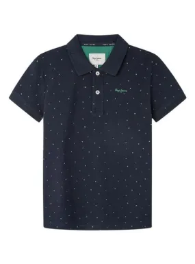 Polo Pepe Jeans Umer Azul Marino Para Niño