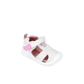 Sandalia lona metalizada Biomecanics 242189-C
