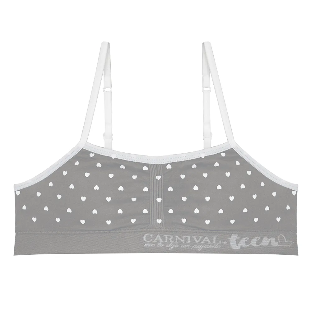 Top estampado de corazones 22864 Teens