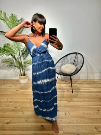 Vestido Tie Dye MARVALA Azul